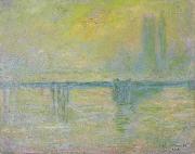 Claude Monet Charing Cross Bridge USA oil painting artist